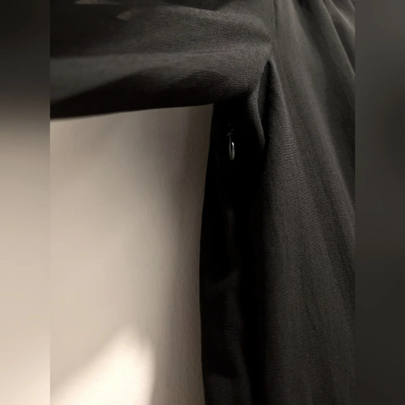 PrettyLittleThing Black Sheer Chiffon Ruched Long Sleeve Cocktail Dress Size 6 - Picture 4 of 8